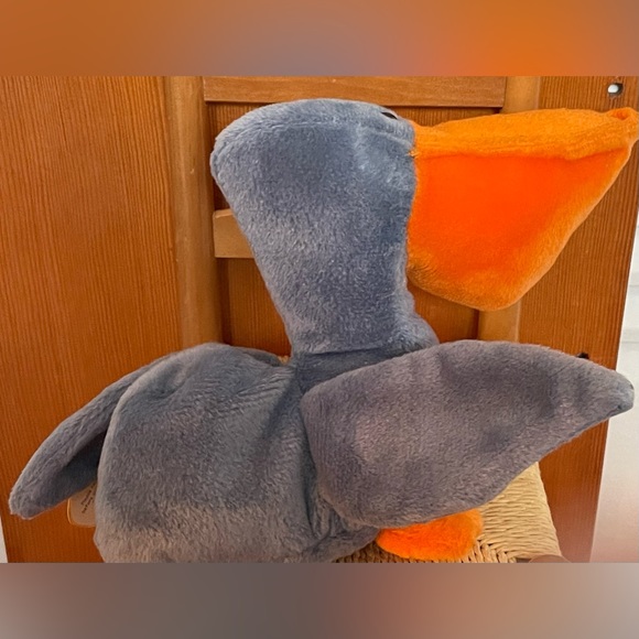 Ty Beanie Babies Scoop The Pelican 1996,Retired,Tag Errors - Picture 2 of 6